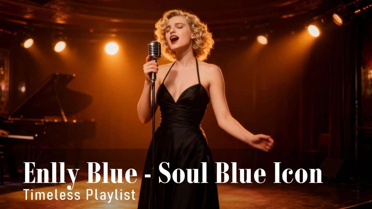Enlly Blue - Never Felt Like This | Soul Blue Icon (1950 Style) Lyric Video