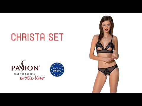 PASSION FREE YOUR SENSES Erotic line – Christa set lingerie