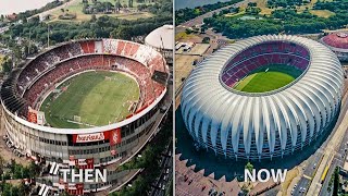 Brazil Serie A Stadiums Then & Now