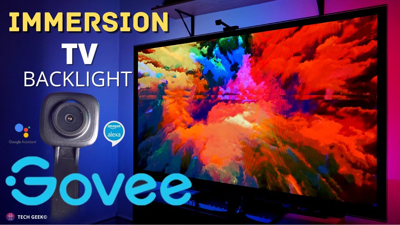 GOVEE Immersion RGBIC LED TV Backlight, Unboxing, Setting Up & Review