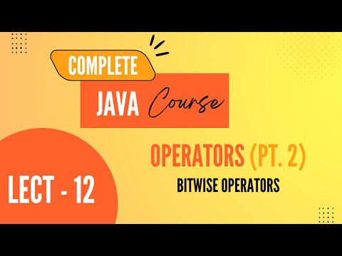 Operators pt. 2 | Bitwise  Operators | English | Arpit | Error in the code