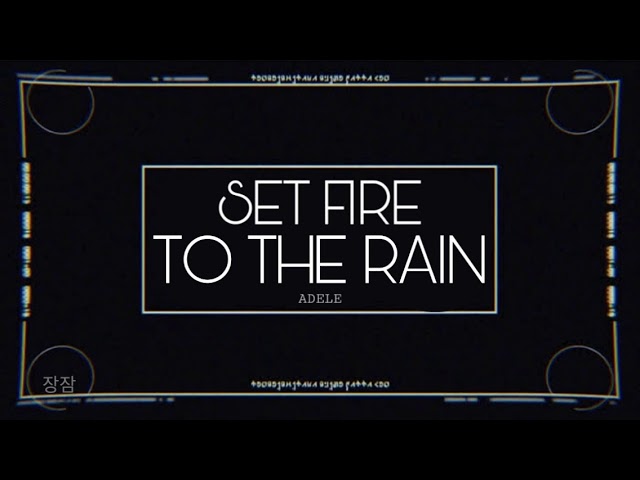 set fire to the rain - vocals only (slowed + reverb) class=