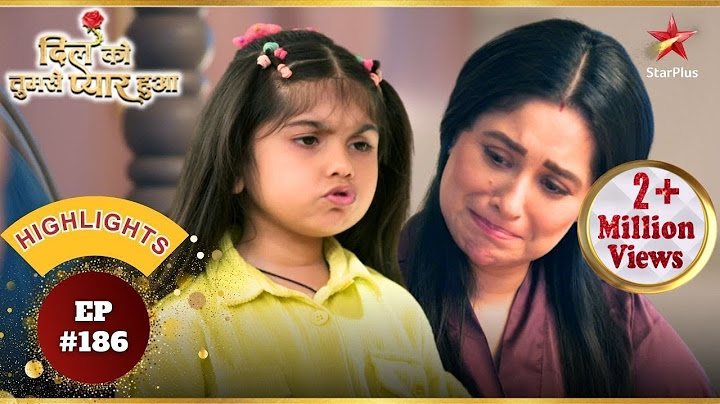 Chandani ने Lavanya को कहा dadi? | Ep.186 | Highlights | Dil Ko Tumse Pyaar Hua | Mon-Sun | 6:30 PM