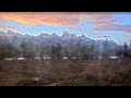 Teton Time Lapse of sunset viewed from Dornan's on May 26, 2026