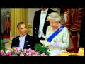 Obama honoured by The Queen