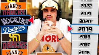 Can we name random MLB lineups from the NL West? (Starting 9 Challenge)