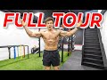 I Built My Dream Gym & YouTube Studio (FULL TOUR) | Empty Building Transformation