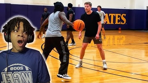 DUKE DENNIS AND AMP VS MR BEAST 5V5 BASKETBALL