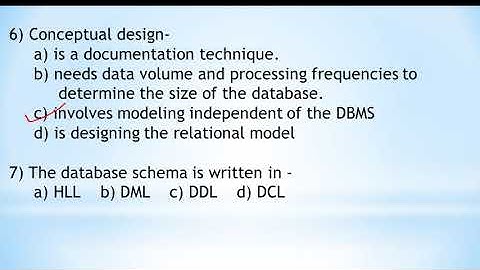 MCQ on DBMS (part 1)||DBMS MCQ Questions with answers||DBMS