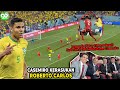 CASEMIRO MEMBUAT SEISI STADION KAGUM! Inilah Gol Ketika casemiro kerasukan roberto carlos