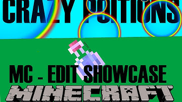 Minecraft MCEdit Filter Showcase - ModifyPotions