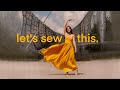 Laced up evening dress tutorial - THISISKACHI DIY