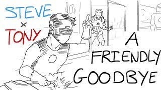 (Steve/Tony) Marvel Animatic | A Friendly Goodbye Resimi