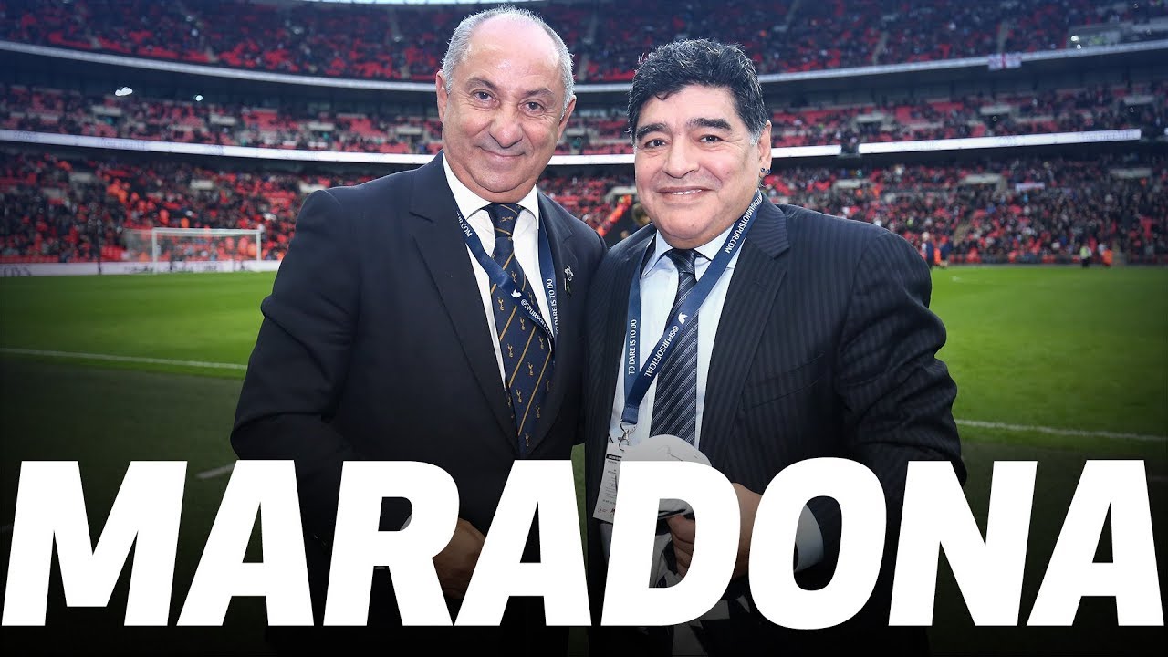 MARADONA'S HALF-TIME INTERVIEW