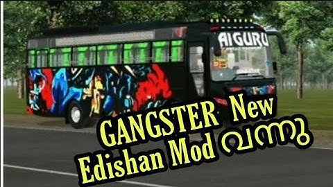 Jai Guru GANGSTER New Mod in Bus Simulator Indonesia