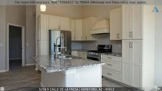5258 E Calle De La Fresa video tour