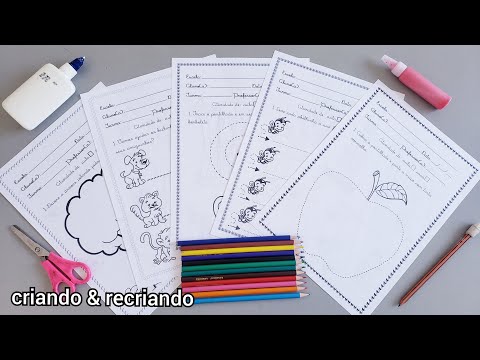 5 atividades para Educação Infantil em PDF para imprimir