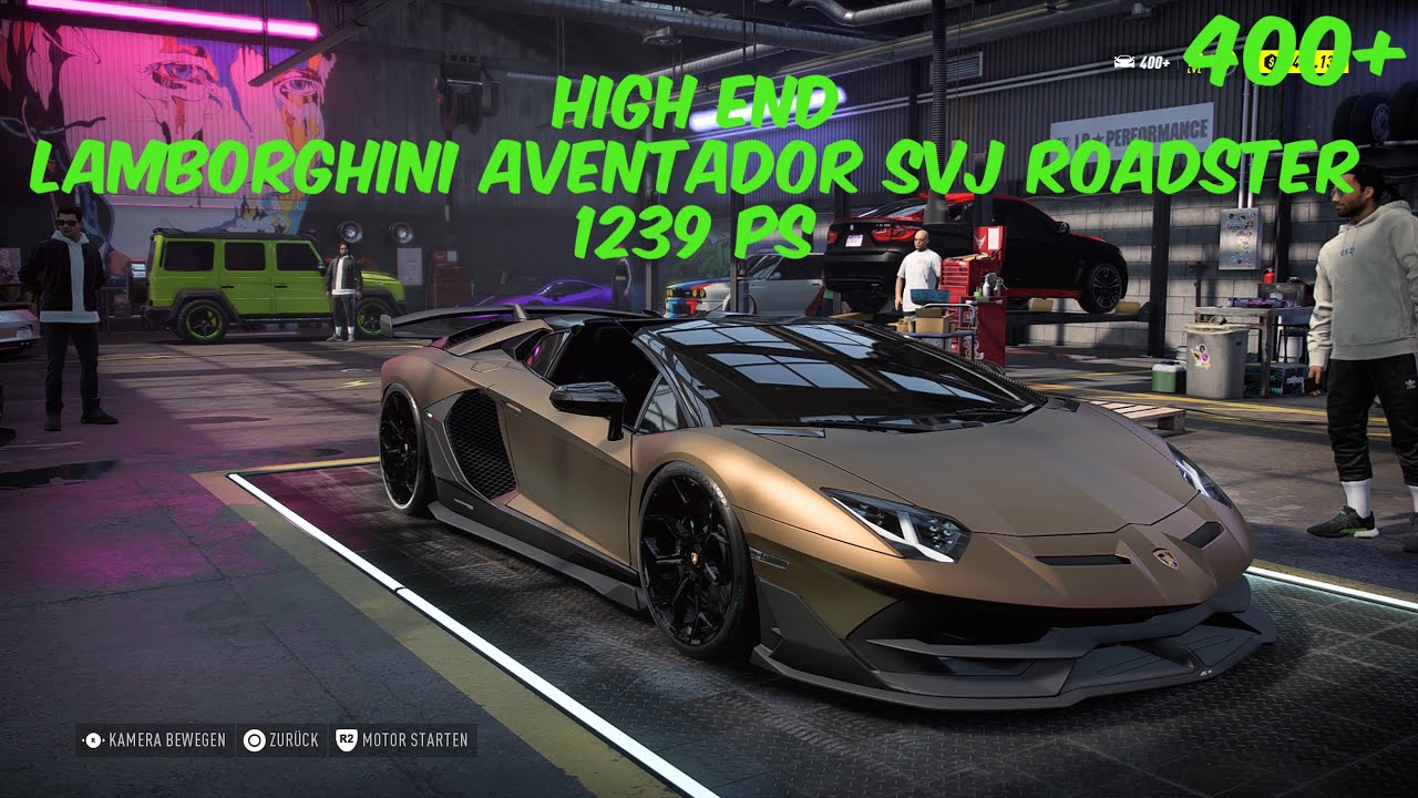 NFS Heat High End Aventador SVJ Roadster YouTube