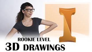 How to make 3D drawings in Autodesk Inventor   EXTRUDE