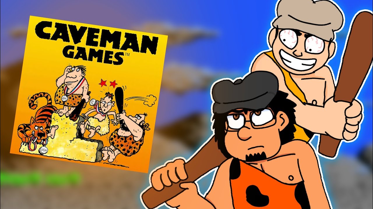 ATP - CAVEMAN GAMES de NES é bizarro! Feat 