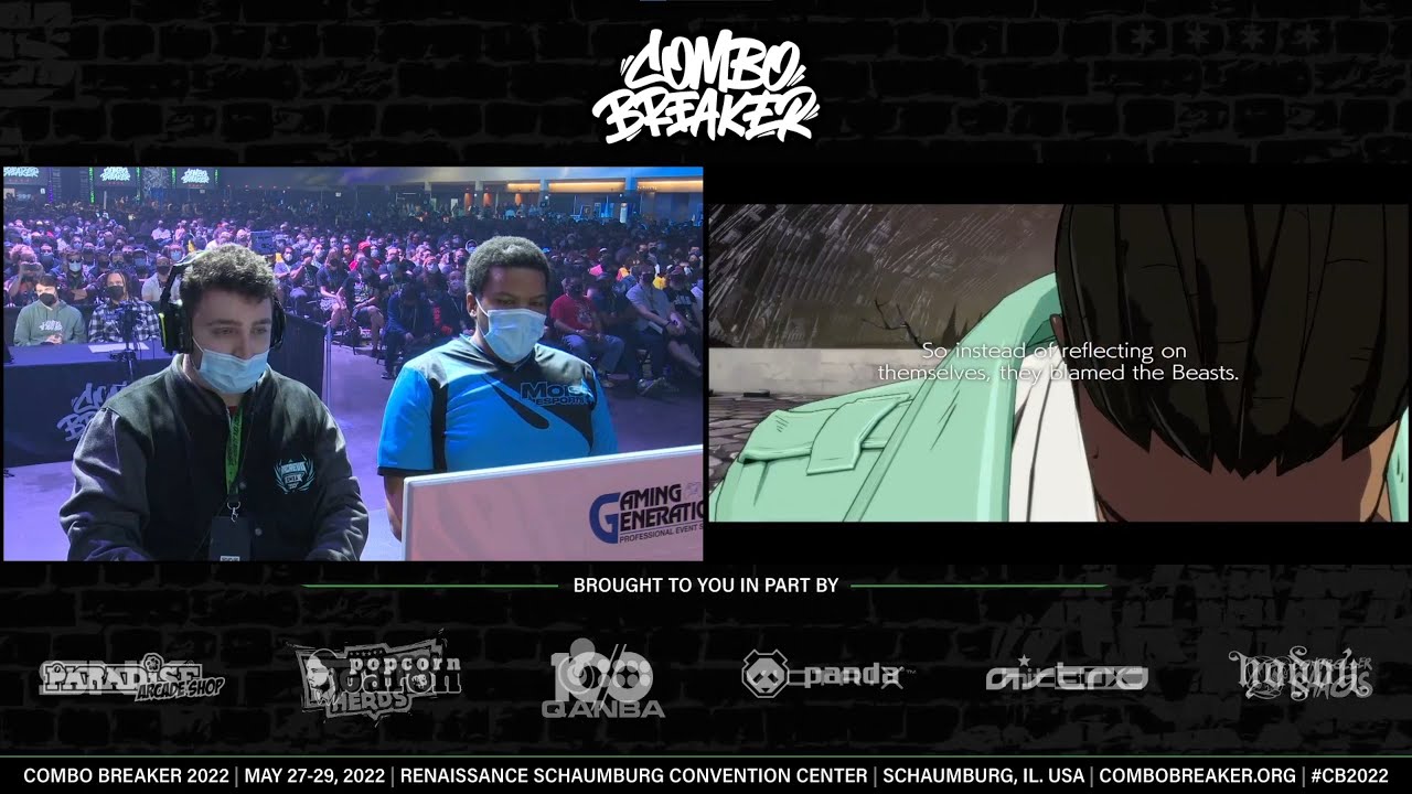 COMBO BREAKER 2022 Guilty Gear Strive Tournament Top 8 Finals YouTube