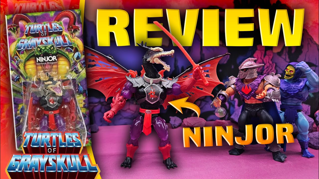 Mutated Ninjor Turtles of Grayskull Wave 6 In-Hand Images - Toy Habits