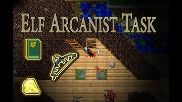 MEDIVIA - Elf Arcanist Task & Shadowthorn Quest