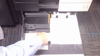 Filling the High Capacity Paper Drawer