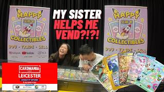 VENDOR POV: MY SISTER TOOK OVER MY POKÉMON CARD BUSINESS?!?! 😭🤪🫣🤨🤯 | CARDMANIA LEICESTER