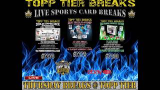 THURSDAY NIGHT BREAKS - UD PREMIER TOPPS FOOTBALL PROSPECT EDITION