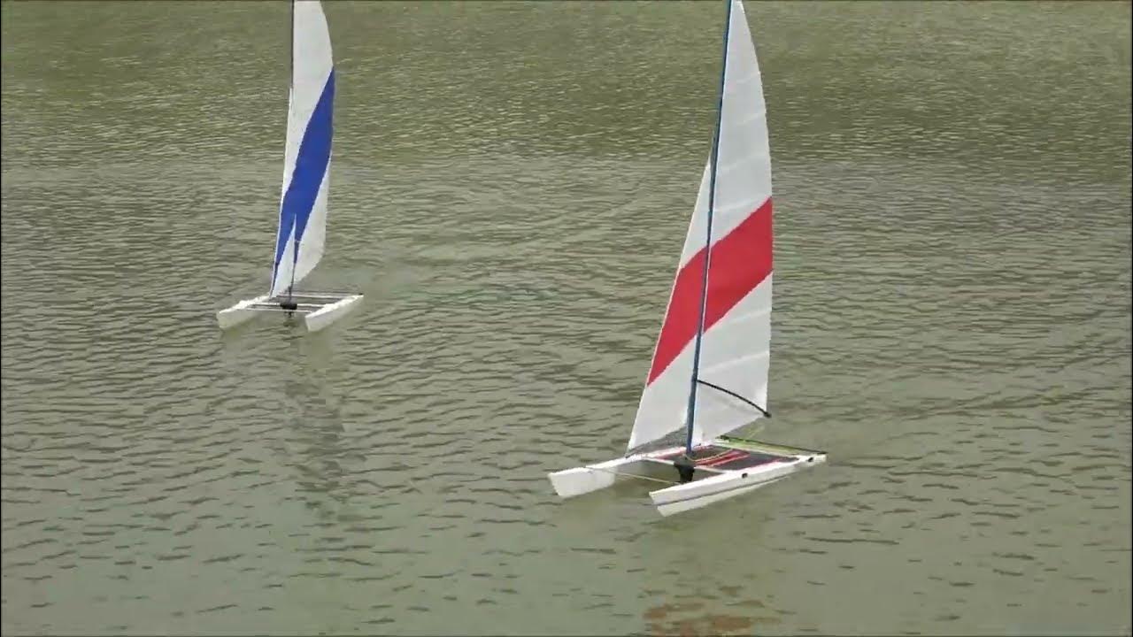 robbe topcat rc sail catamaran
