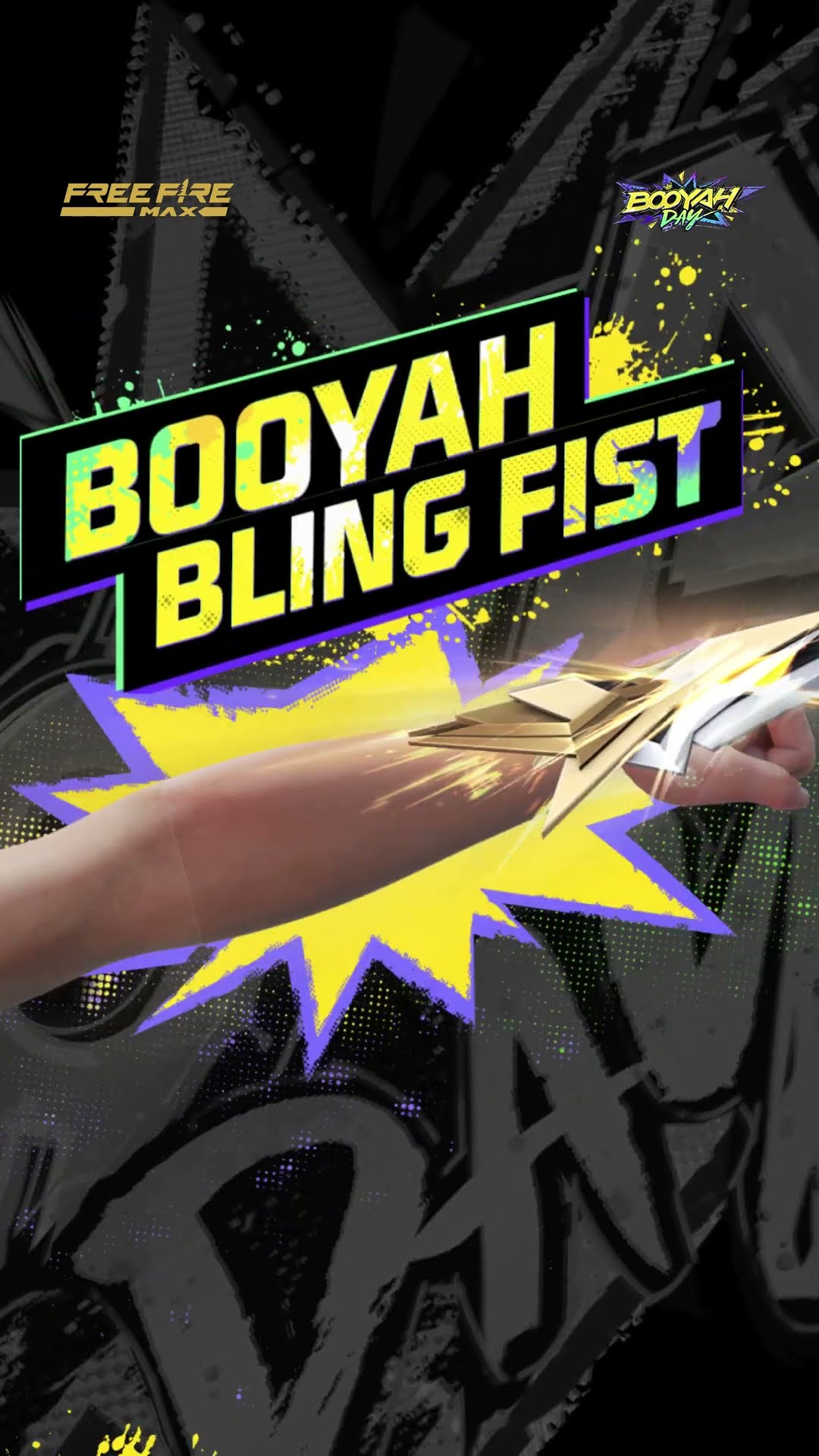 Booyah Bling Fist | Free Fire MAX