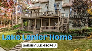 Tour a Lake Lanier Home For Sale in Gainesville, GA I Atlanta Homes For Sale I Atlanta Luxury Homes