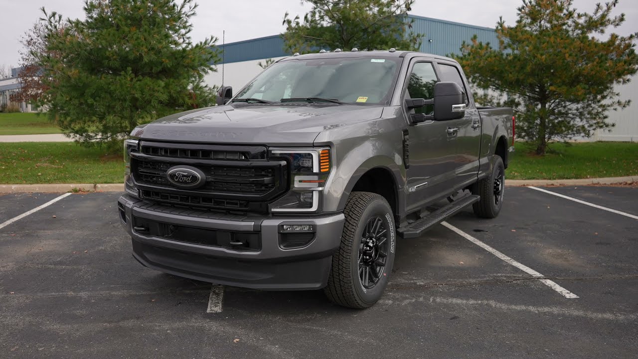 2022 Ford F250 Lariat Black Edition - YouTube