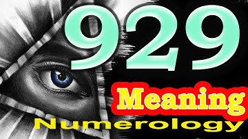 🔴Angel Number 929 Meaning | Seeing 929 | Numerology Box