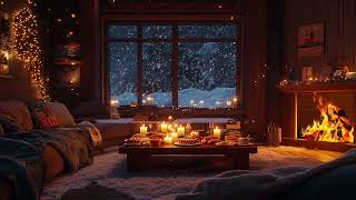 🌌 Midnight Snow And Gentle Keys | Dreamy 4 Hours Retreat | Soft Notes Through Silent Winter Night 🎹 screenshot 5
