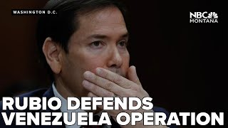 Rubio defends Venezuela operation, says military force still an option if leaders defy US