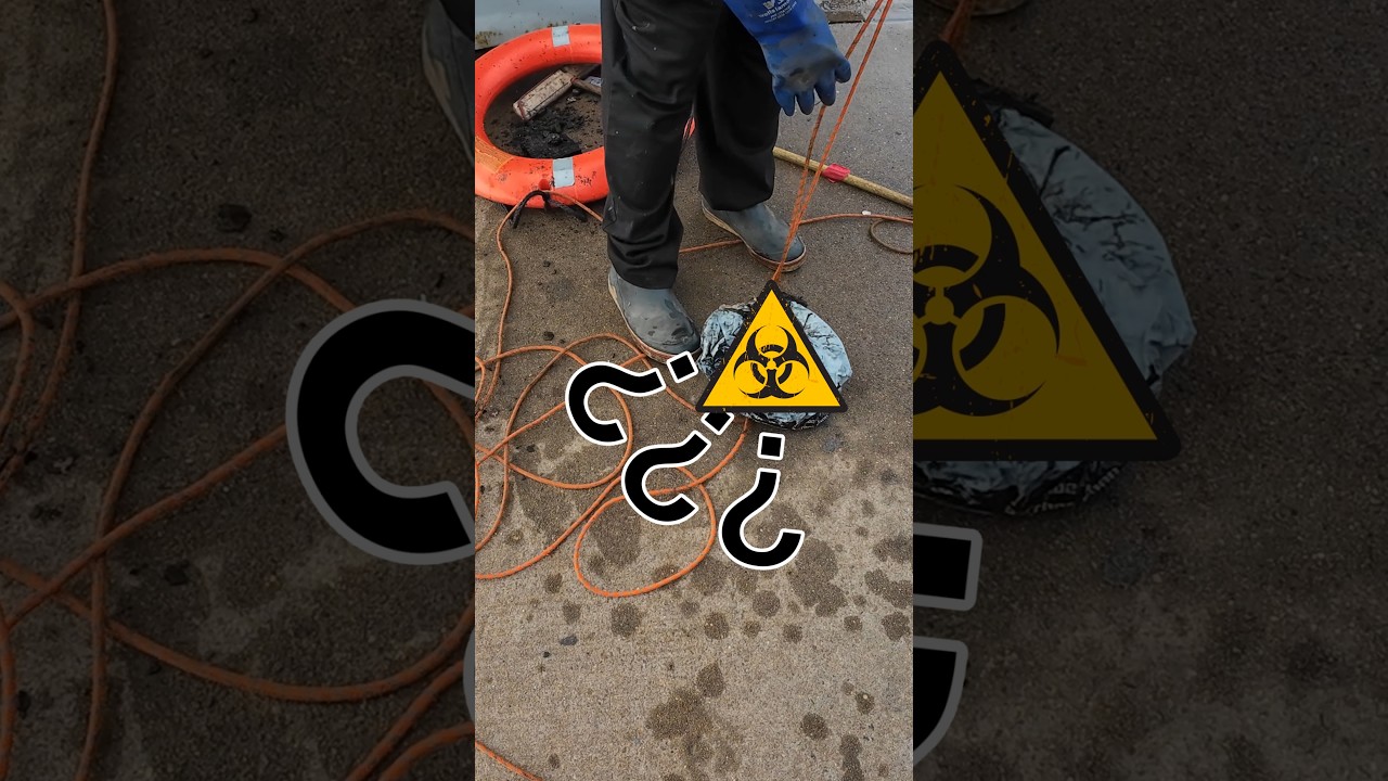 Terrifying magnet fishing find 