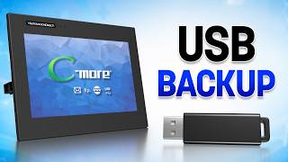 How To Create A Usb Project Backup With Your C-More Cm5
