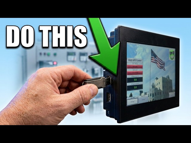 How To Create A USB Project Backup with Your C-more CM5