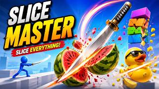 SLICE MASTER 🔥 Can I Beat Every Level | Most Satisfying Gameplay Ever! 😱