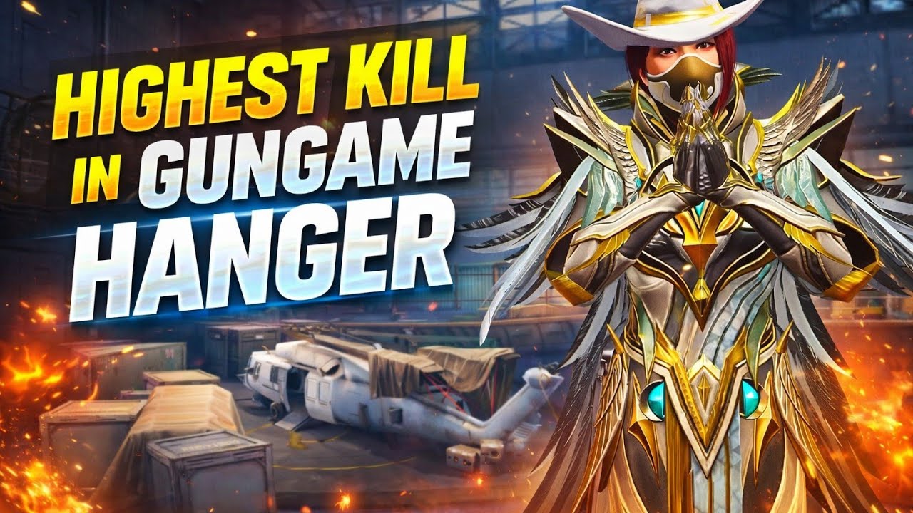 Highest kill in Gungame Hanger ☠️ 