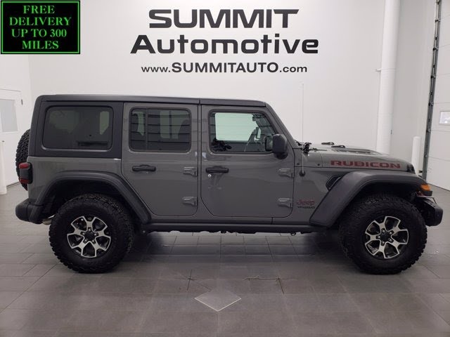 2021 JEEP WRANGLER RUBICON FOUR DOOR UNLIMITED STING GRAY WALK AROUND  REVIEW OVERVIEW 12466Z SOLD! - YouTube