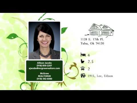 1128 E 17th Pl, Tulsa, OK home video tour