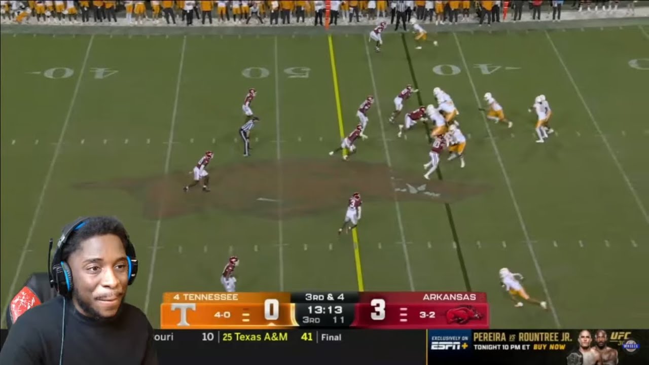 REACTING TO #4 Tennessee vs Arkansas | Full Game Highlights!