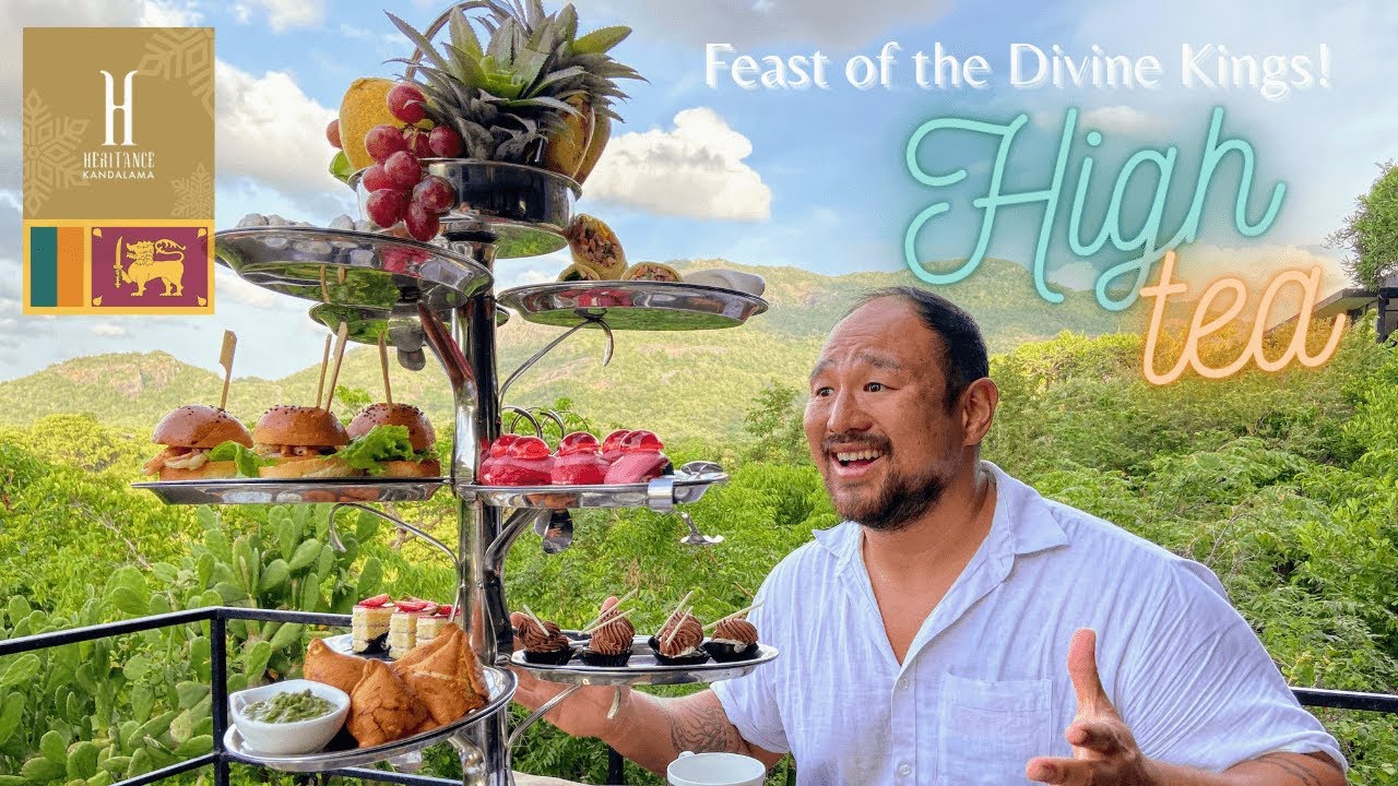 $38 High Tea Feast | Heritance Kandalama | Sri Lanka 🇱🇰