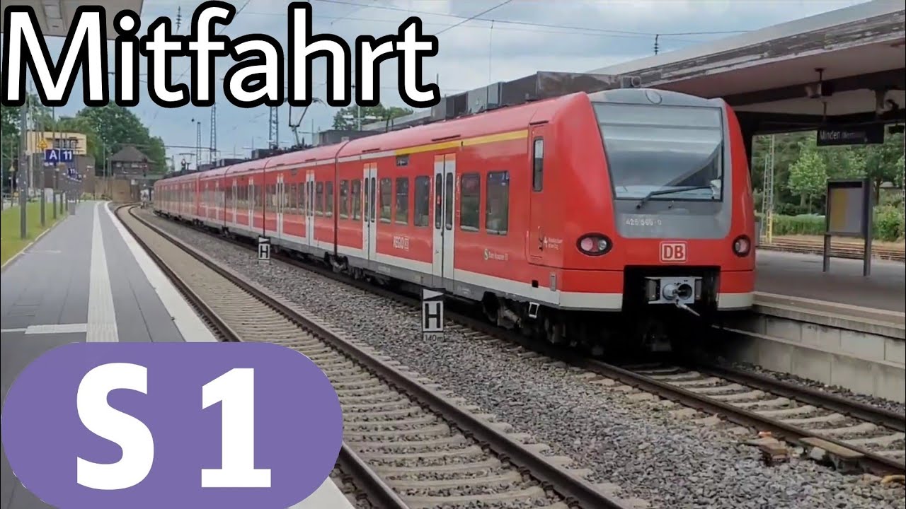 S-Bahn Hannover | Mitfahrt im ET424 auf der S1 Hannover Hbf - Minden (Westf)