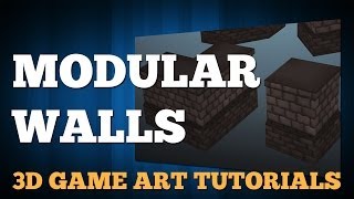 02 Modular Walls - 3D Dungeon Tutorial Series screenshot 5