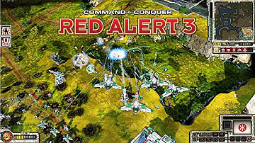 Red Alert 3 Corona MOD Rising Sun PVE Gameplay at Map Dangerous Sky!!! Beware of Twinblade!!!