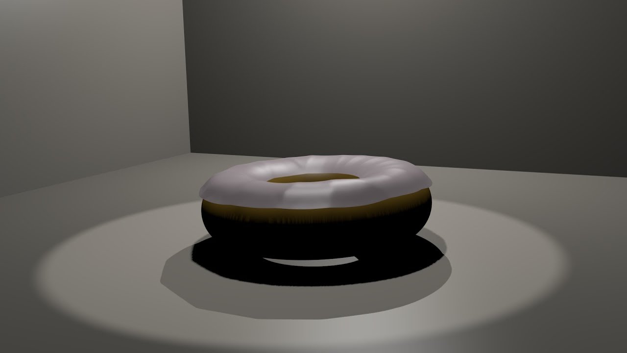How to make a donut on Blender (Super Easy) YouTube